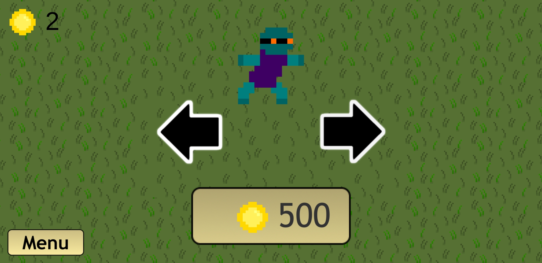 Grassassin Costume Selection